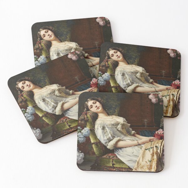 Item preview, Resting Beauty by Władysław Czachórski designed and sold by AestheticsXarts.
