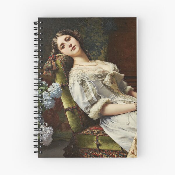 Item preview, Resting Beauty by Władysław Czachórski designed and sold by AestheticsXarts.