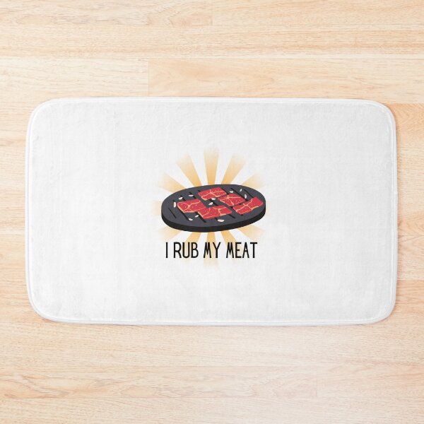 Item preview, I Rub My Meat Grilling designed and sold by BookOfE.