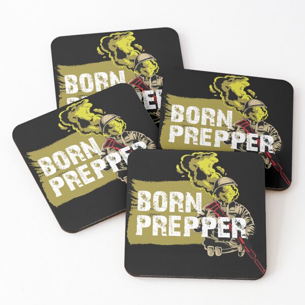 Item preview, Born Prepper Survivalist Bushcrafting and Survival Supplies  designed and sold by Rzelemenz.
