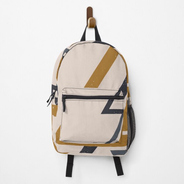 Item preview, Layered Geometric Triangle Abstract in Gold Gray Tones designed and sold by TM Selvam.