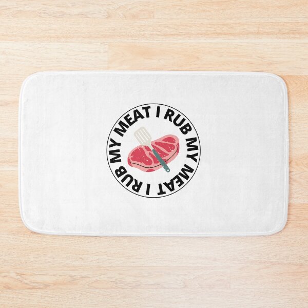 Item preview, I Rub My Meat Grilling designed and sold by BookOfE.