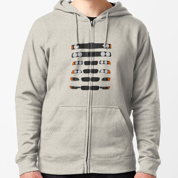 Evolution of the 3 Zipped Hoodie