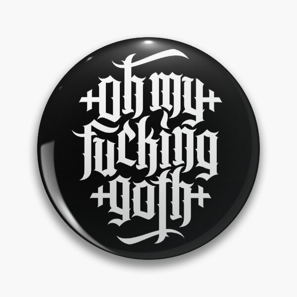 Artikelvorschau, Oh mein verdammter Goth / OMFG No.2 (weiß) entworfen und verkauft von Mystic-Land.