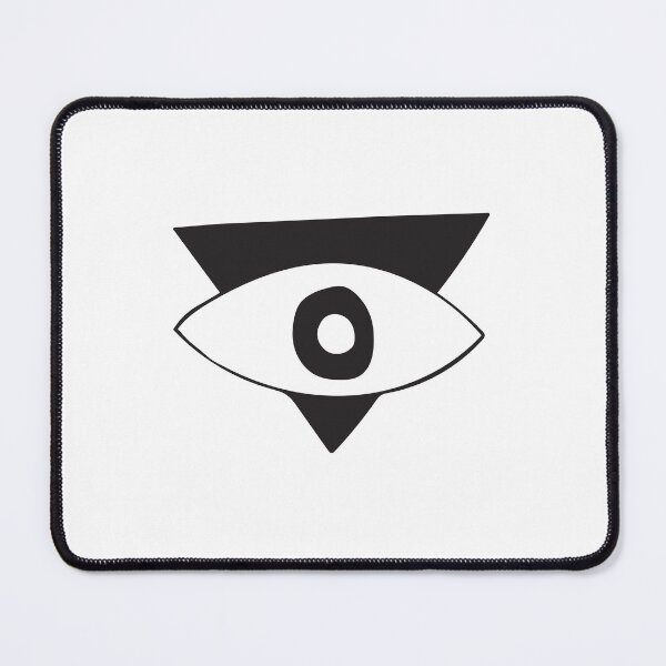 Artikelvorschau, Schwarzes Evil Eye Dreieck "Power" entworfen und verkauft von Mystikaa.