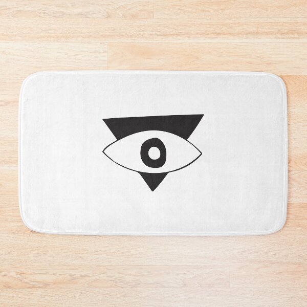 Item preview, Black Evil Eye Triangle "Power" designed and sold by Mystikaa.