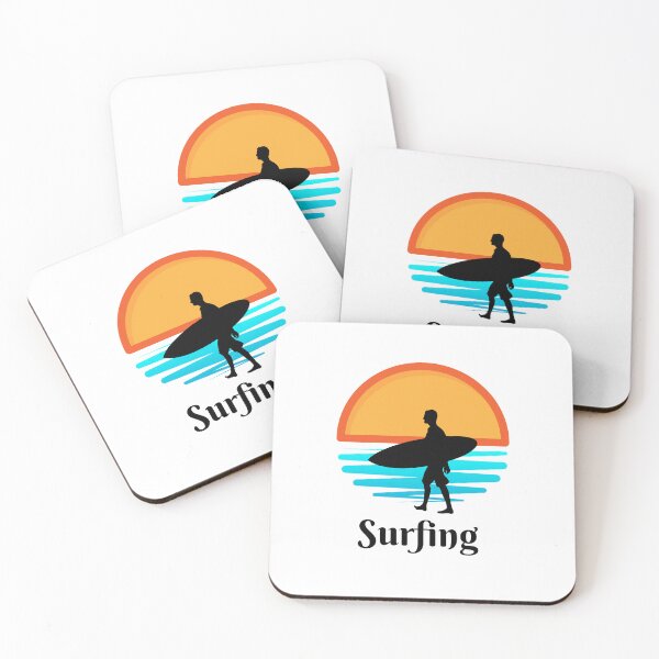 Item preview, Surfing in sunset designed and sold by DeversDesigns.