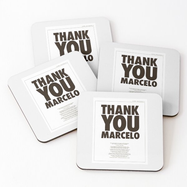 Item preview, Thank You Marcelo designed and sold by lufcveverybody.