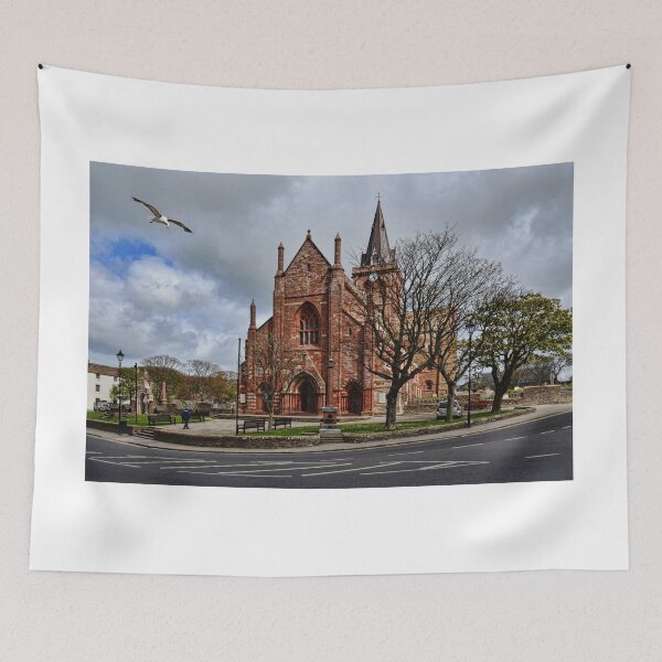 Item preview, St Magnus Cathedral, dominates Kirkwall skyline in The Orkneys Sottish island group designed and sold by Frank  Irwin.