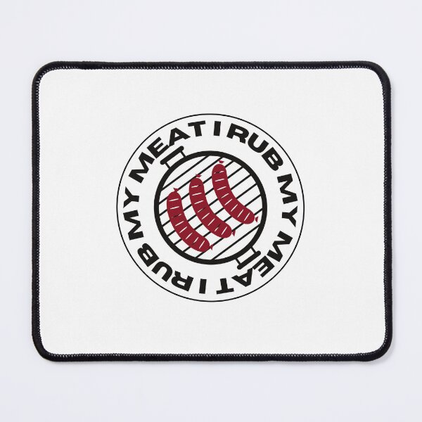 Item preview, I Rub My Meat Grilling designed and sold by BookOfE.