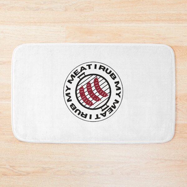 Item preview, I Rub My Meat Grilling designed and sold by BookOfE.