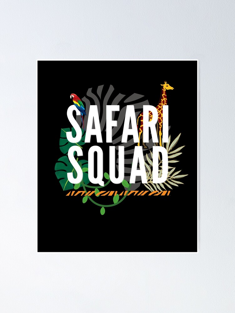 Safari squad, Africa animal crew, Safari tour guide staff