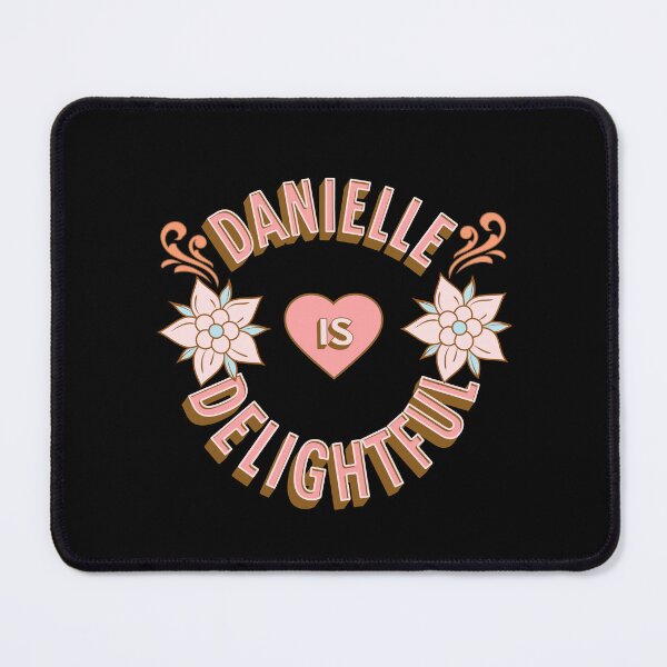 Item preview, Danielle is Delightful - First Names - Birthday Gifts - Alliteration Fans designed and sold by epicthoughts.