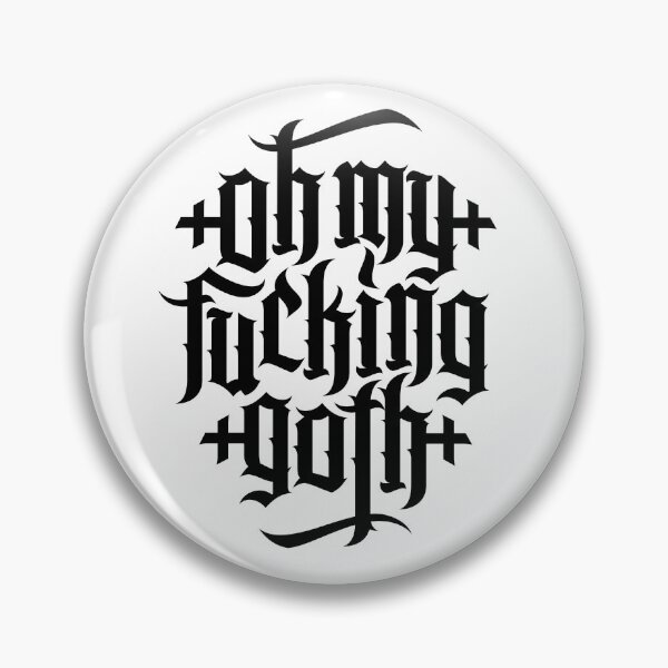 Artikelvorschau, Oh mein verdammter Gothic / OMFG No.2 (schwarz) entworfen und verkauft von Mystic-Land.