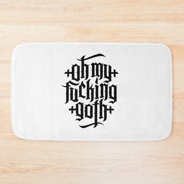 Item preview, Oh my fucking goth / OMFG No.2 (black) designed and sold by Mystic-Land.