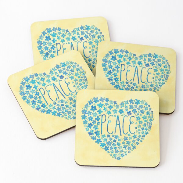 Item preview, Ukraine Peace Heart designed and sold by abi bryan design.