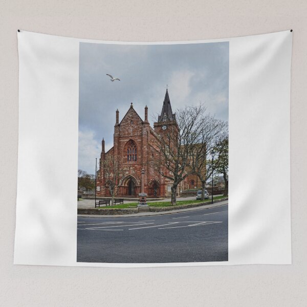 Item preview, St Magnus Cathedral, dominates Kirkwall skyline in The Orkneys Sottish island group designed and sold by Frank  Irwin.