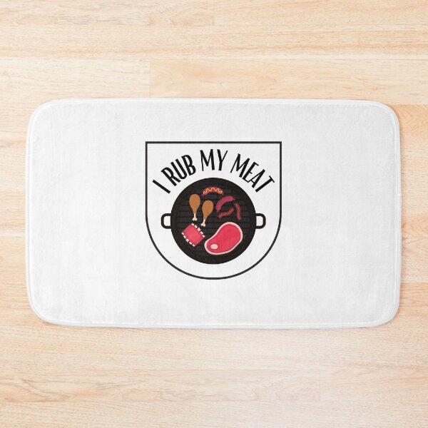 Item preview, I Rub My Meat Grilling designed and sold by BookOfE.