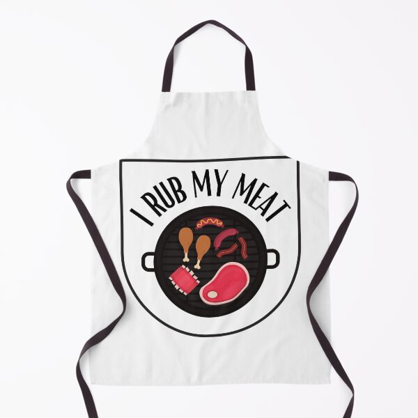 Item preview, I Rub My Meat Grilling designed and sold by BookOfE.