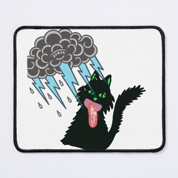 Item preview, Cat Lightning, Black Cat, Lightnings designed and sold by ColorCreation4u.