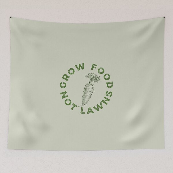 Item preview, Grow Food Not Lawns designed and sold by Growwithme.