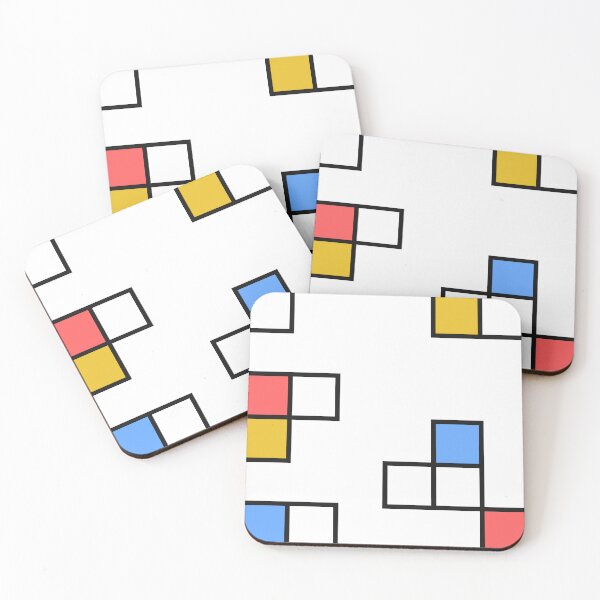 Item preview, Bauhaus cube pattern designed and sold by NoelNimmad.