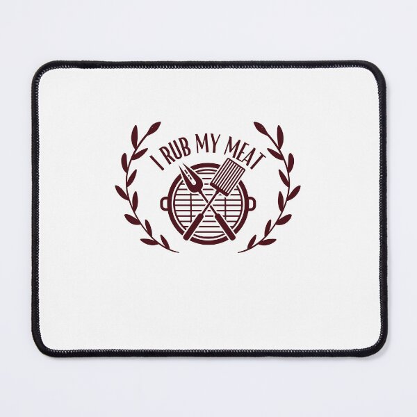 Item preview, I Rub My Meat Grilling designed and sold by BookOfE.