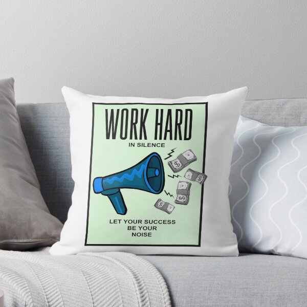 Item preview, Work Hard In Silence Success Money Art designed and sold by SuccessHunters.
