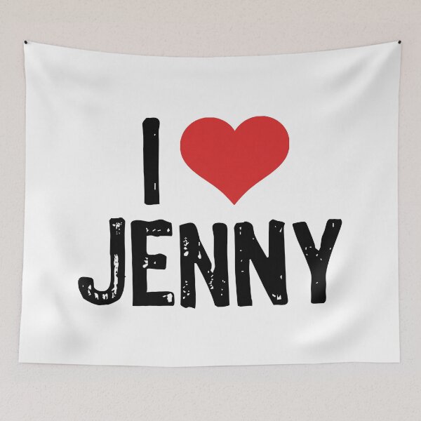 Item preview, I Love Jenny designed and sold by The "I Love Everything" Shop.