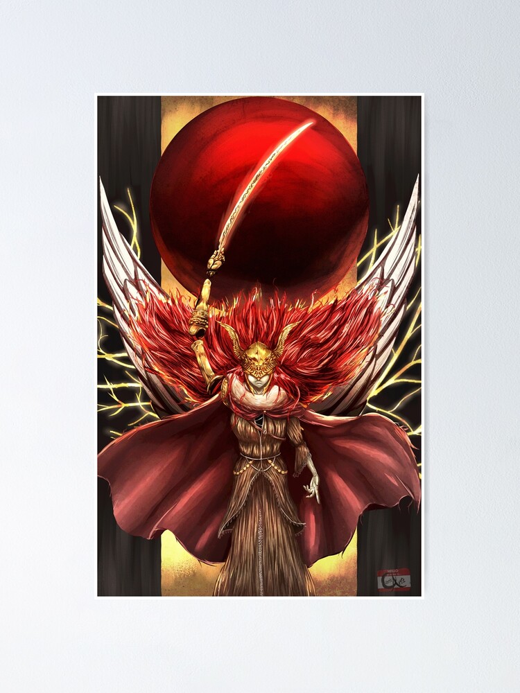 Elden Ring Malenia Blade of Miquella Poster for Sale by GamesRockDesign