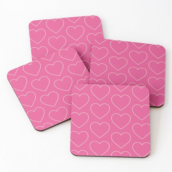 Item preview, Teamwork hearts - pink line designed and sold by pakanta.