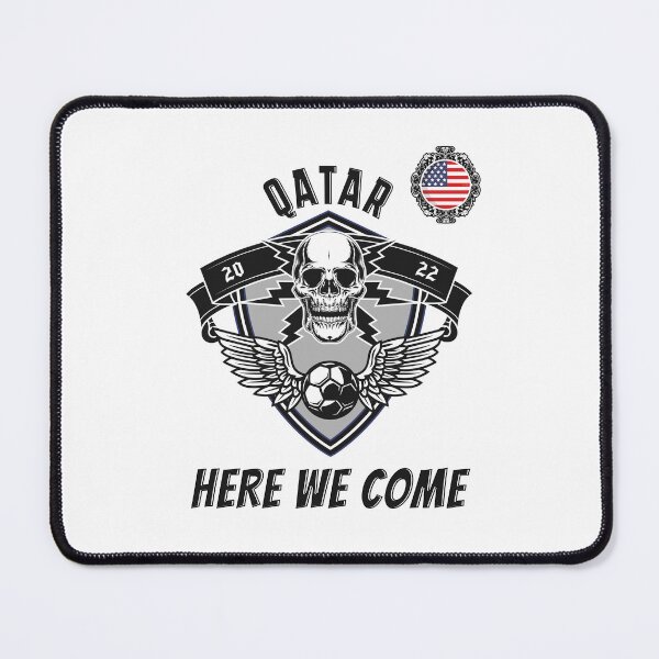 Item preview, Qatar Here We Come USA Vintage 2022 For Soccer Supporters Men Women  designed and sold by JooArtPrints  ★★★★★.