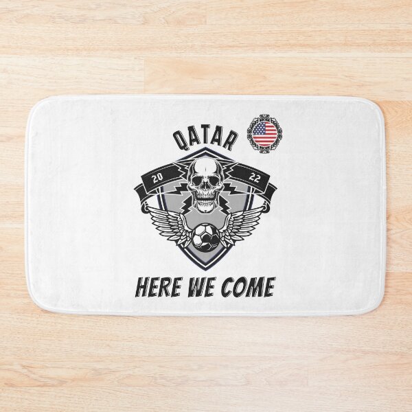 Item preview, Qatar Here We Come USA Vintage 2022 For Soccer Supporters Men Women  designed and sold by JooArtPrints  ★★★★★.