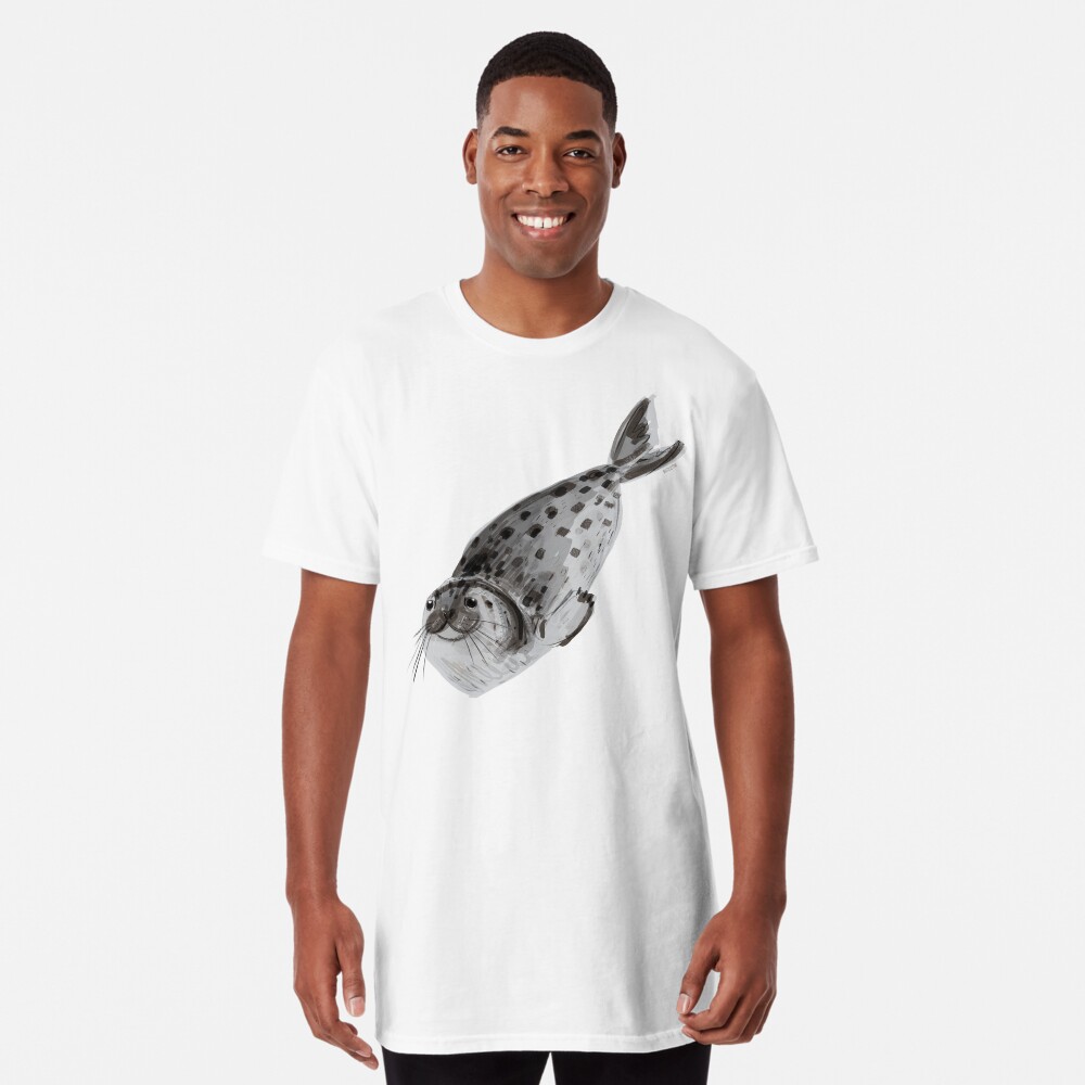 Vista previa del artículo con la obra «Camiseta larga», diseñado y vendido por belettelepink.