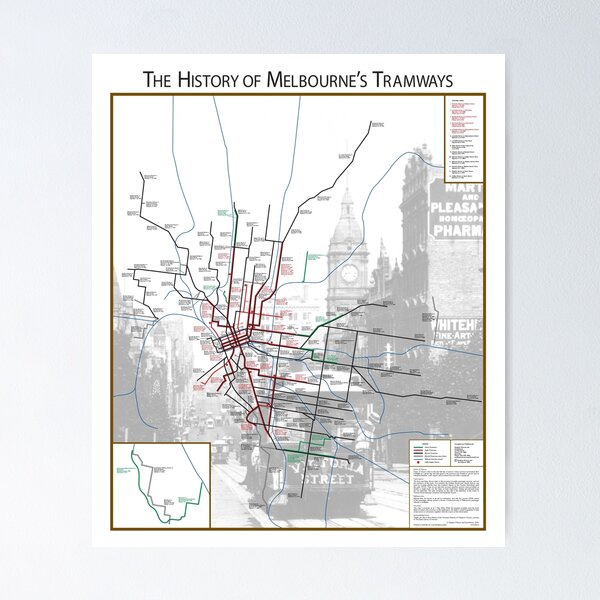 Item preview, The History of Melbourne's Tramways designed and sold by trainsandtrams.