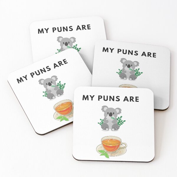 Item preview, My puns are "Koala Tea" designed and sold by StudioSamanthaa.