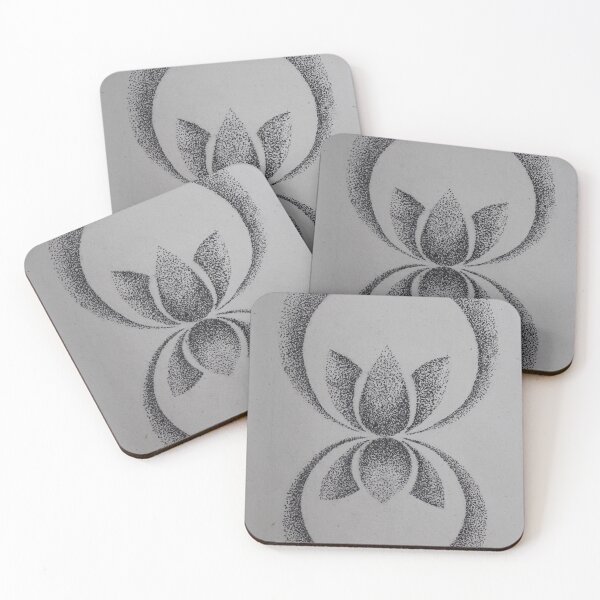 Item preview, stippling flower  pattern  designed and sold by stupidpotato1.