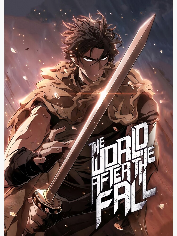 El Mundo Despues Del Fin Manga Póster «Mundo después de la caída» de CecileJackson | Redbubble