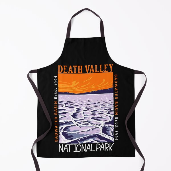 Item preview, Death Valley National Park Badwater Basin Distressed designed and sold by KrisSidDesigns.