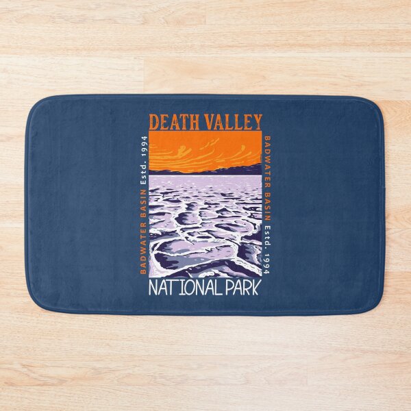 Item preview, Death Valley National Park Badwater Basin Distressed designed and sold by KrisSidDesigns.