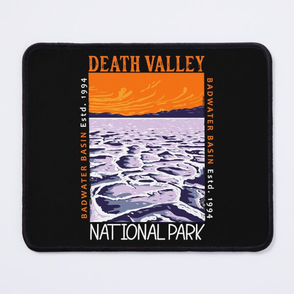 Item preview, Death Valley National Park Badwater Basin Distressed designed and sold by KrisSidDesigns.