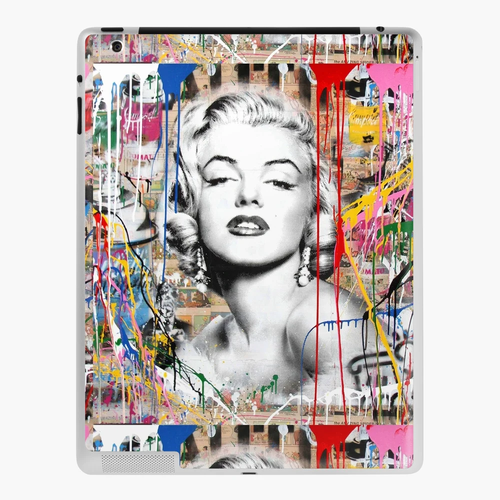 Create the ultimate artwork with our Marilyn Monroe Pop Art Stencil!