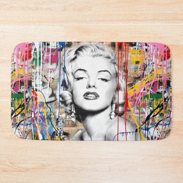 Artikel-Vorschau von Marilyn Monroe Buntes Pop-Art-Mashup Banksy, designt und verkauft von WE-ARE-BANKSY.