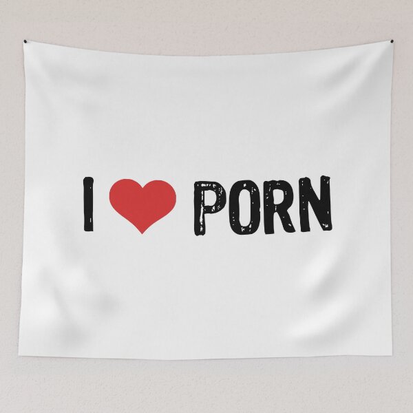 Item preview, I Love Porn designed and sold by The "I Love Everything" Shop.