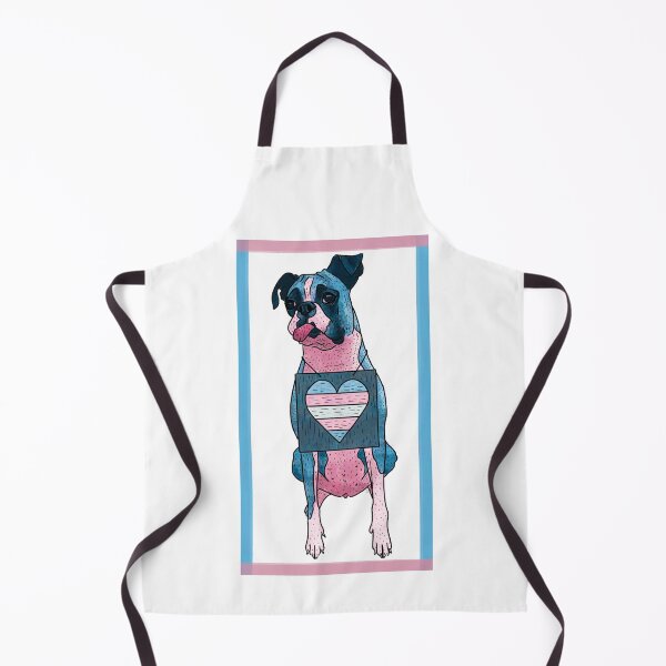 Item preview, Transgender Boxer Dog Trans Pride Flag designed and sold by kylepeterart.