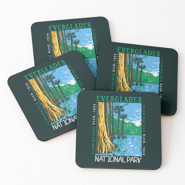 Item preview, Everglades National Park Florida Distressed designed and sold by KrisSidDesigns.