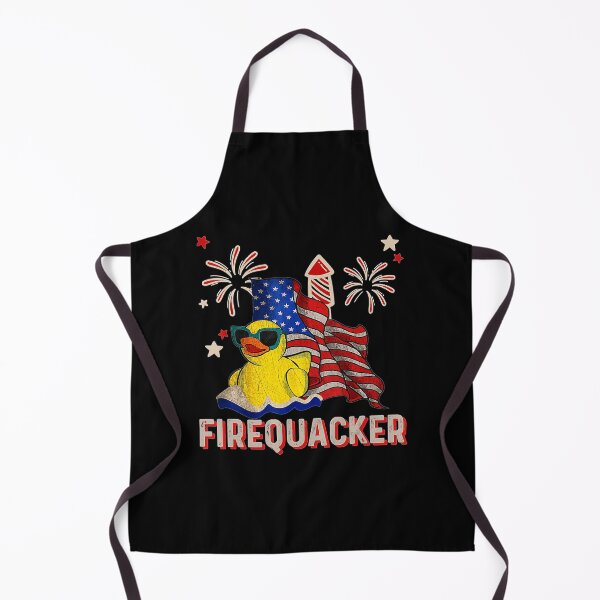 Item preview, Fourth Of July USA Patriotic Firecracker Rubber Duck  designed and sold by jessicaamazon.