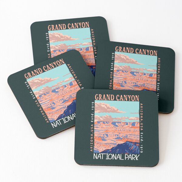 Item preview, Grand Canyon National Park Arizona Distressed designed and sold by KrisSidDesigns.
