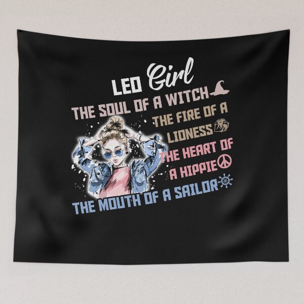 Item preview, Leo Girl The Soul Of A Witch designed and sold by hoangtrongkhiem.