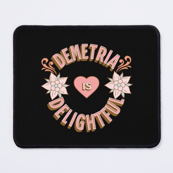 Item preview, Demetria is Delightful - First Names - Birthday Gifts - Alliteration Fans designed and sold by epicthoughts.
